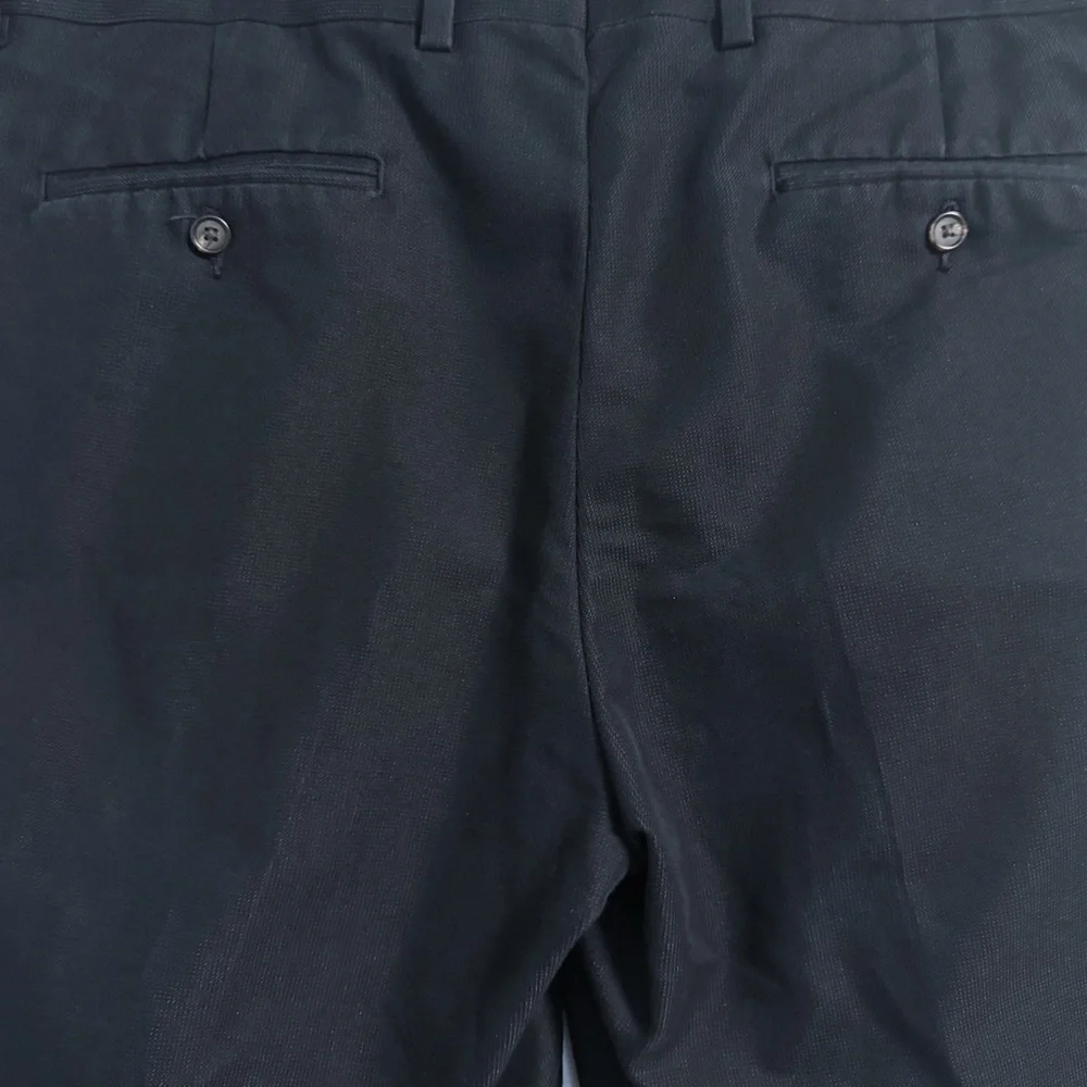 Ralph Lauren Black Chinos Men 38 Short 26 Inseam Straight Leg Hemmed